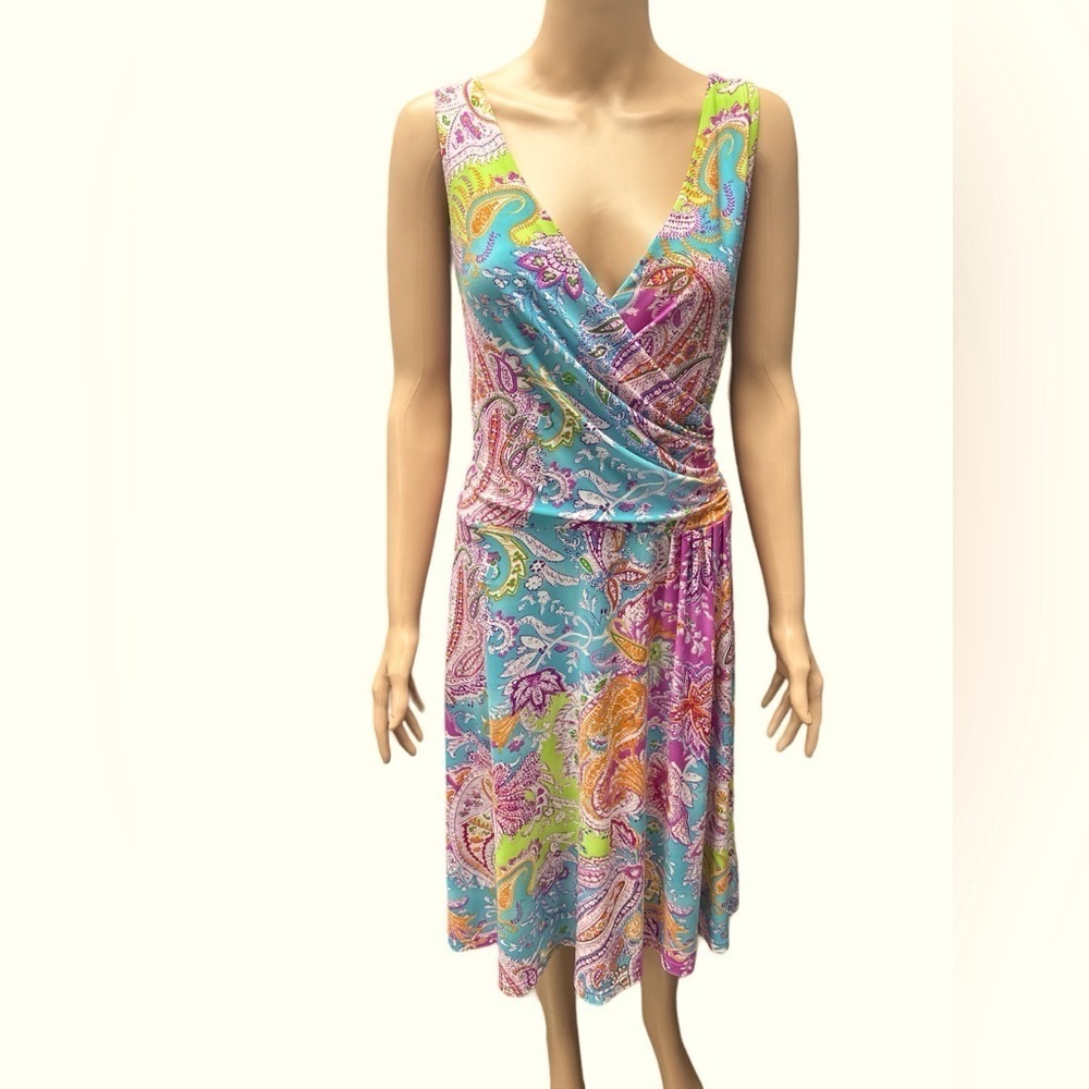 Lauren Ralph Lauren - EC - Paisley Midi Summer Dress
